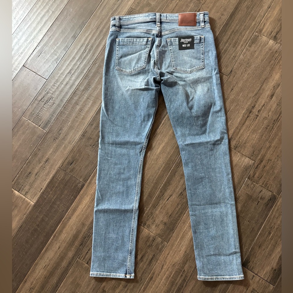 Revtown men’s tapered blue jeans BRAND NEW
